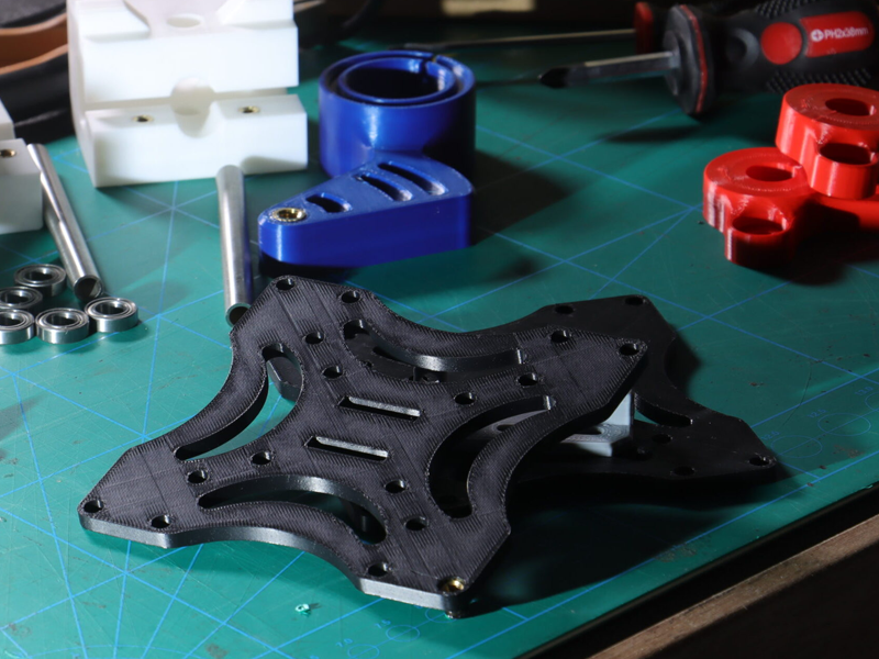 Peças impressas em 3D com o filamento PolySonic PLA